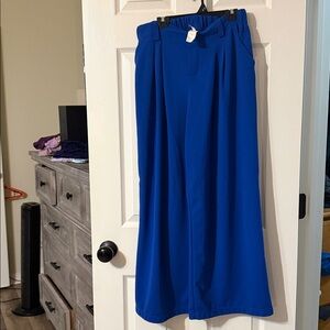 HALARA Women's Wide-Leg Pants - Blue